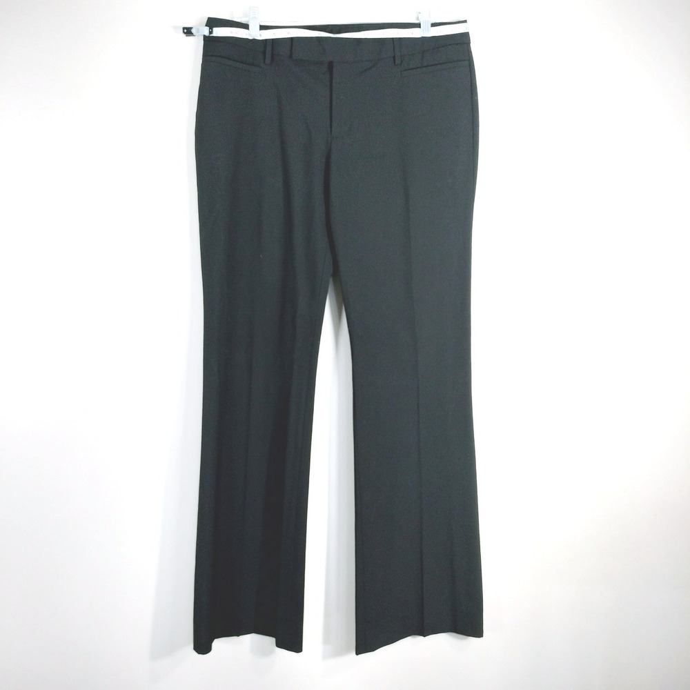 Gap Black Modern Boot Pants; Stretch, Mid Rise, Workwear, Professional